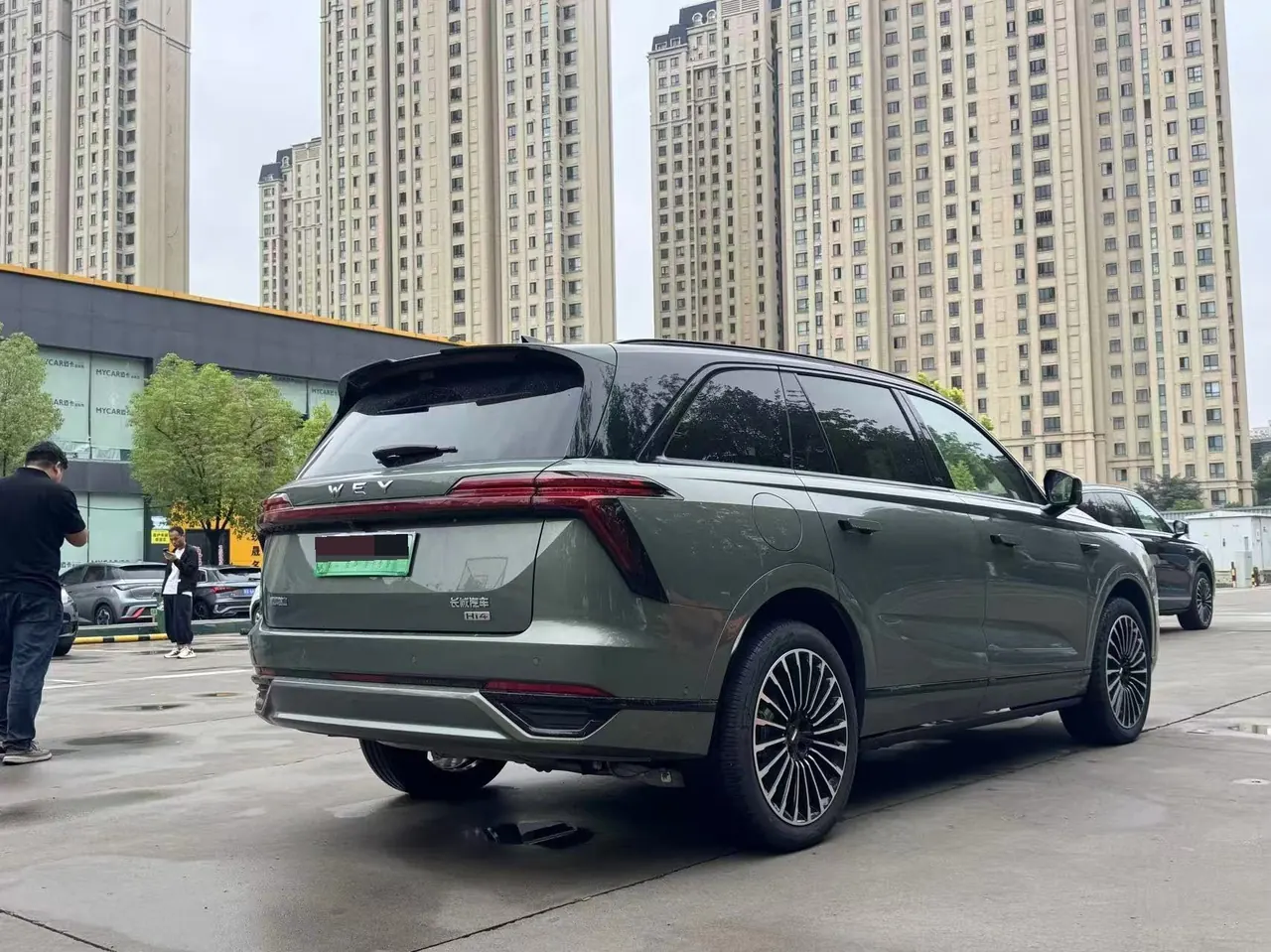 WEY 2026 Blue Mountain DHT 1.5T Intelligent Advanced Edition Four-wheel Drive Max Automatic Gear 9