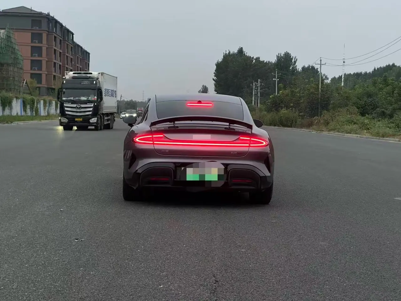 MI 2024 SU 7 800km 4-wheel drive ultra-long endurance high-end smart driving Max version automatic gear 8