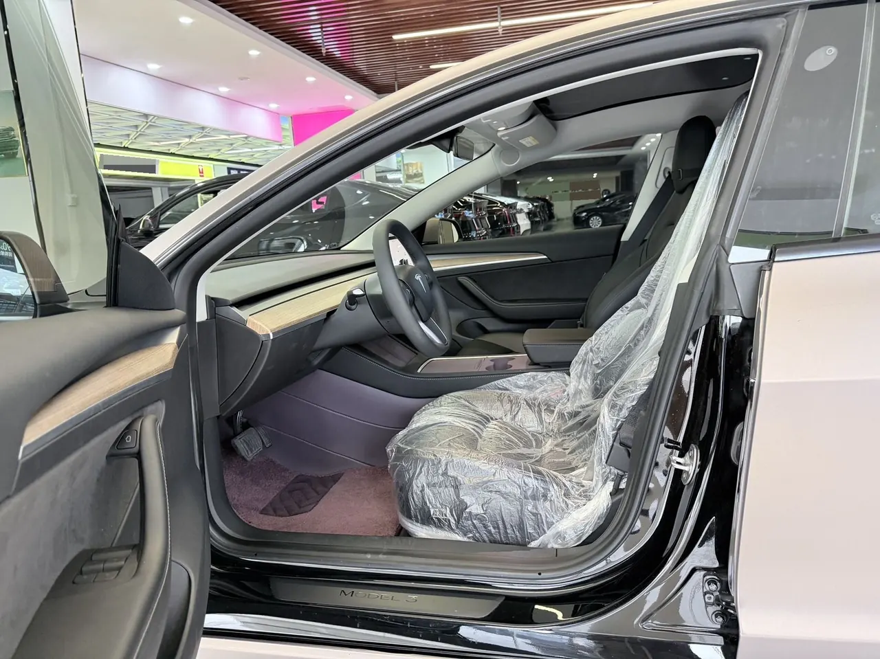 Tesla 2022 Model 3 rear-wheel drive version of automatic transmission 7
