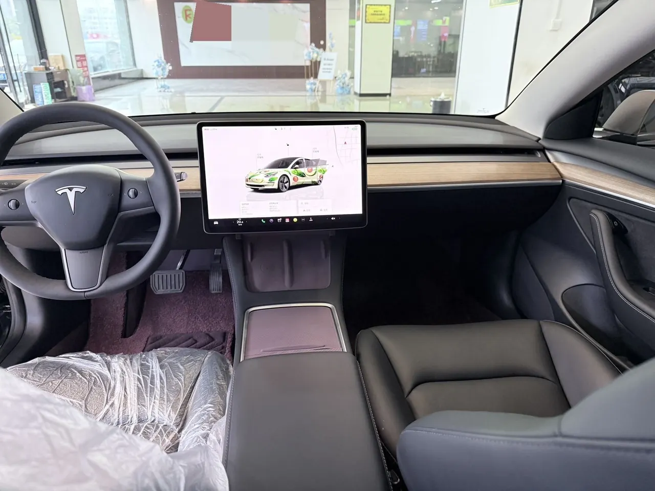 Tesla 2022 Model 3 rear-wheel drive version of automatic transmission 8