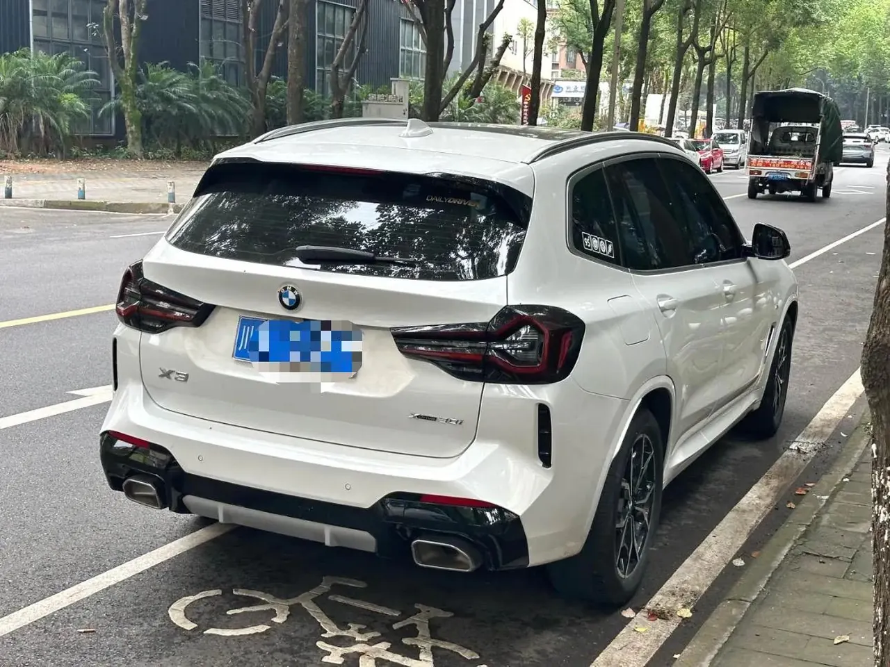 BMW 2022 X3 xDrive25i 2.0T M sports suit automatic gear 3