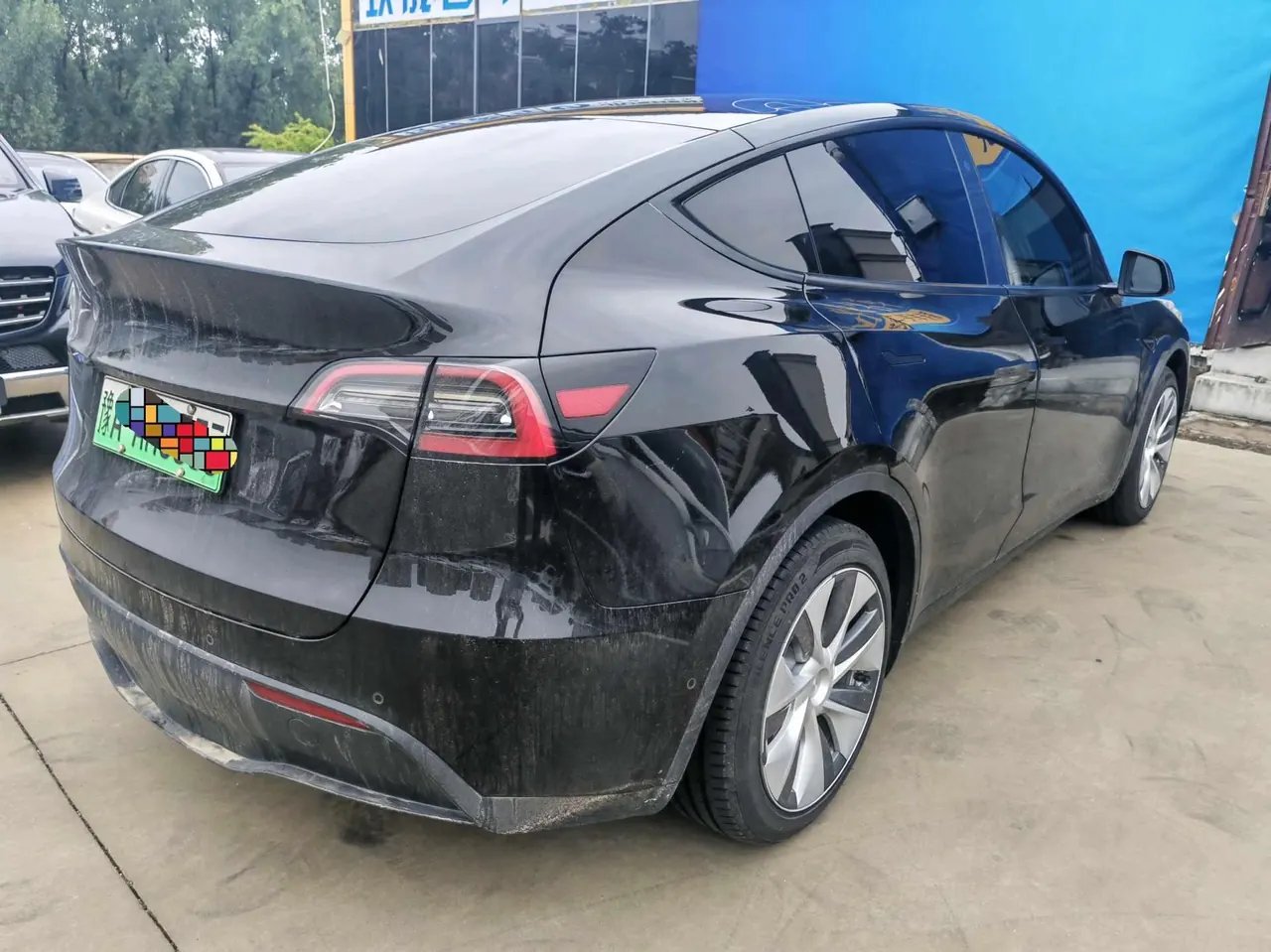 Tesla 2022 Model Y rear-wheel drive version automatic transmission 9