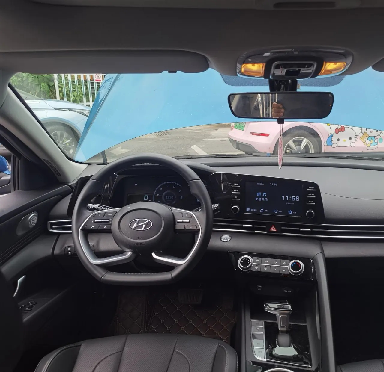 Hyundai 2022 Elantra-sedan 1.5 stepless GLX elite automatic gear 3
