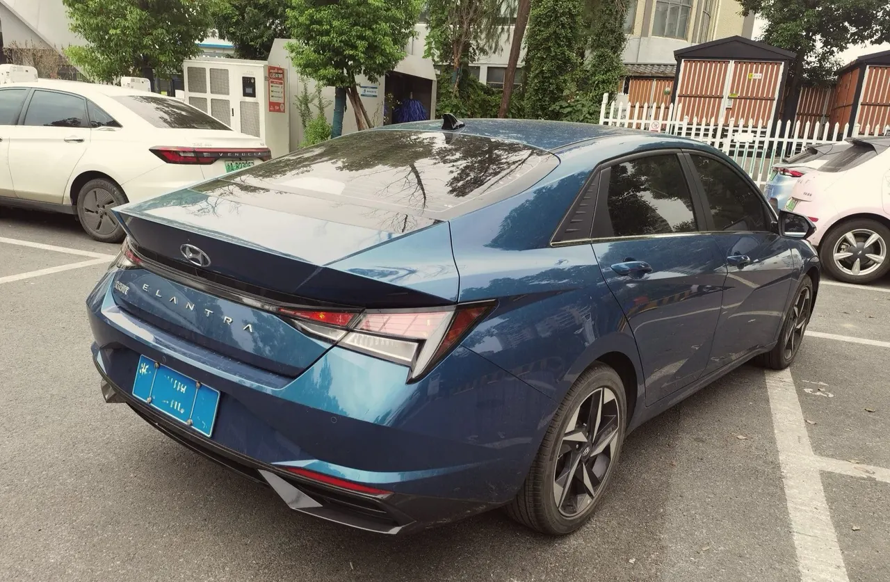 Hyundai 2022 Elantra-sedan 1.5 stepless GLX elite automatic gear 6