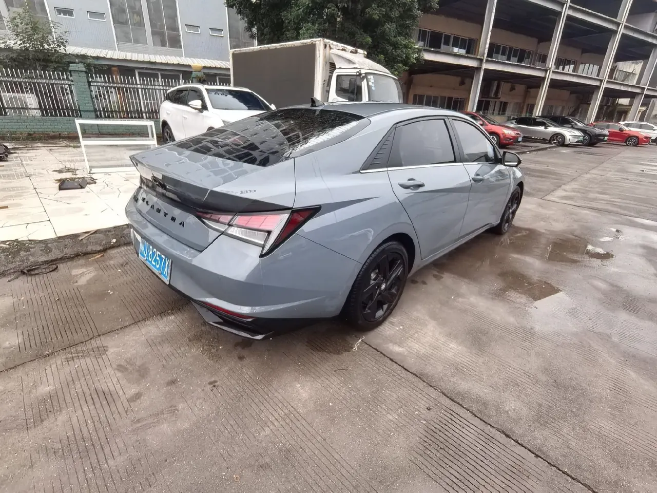 Hyundai 2021 Elantra-sedan 1.5 stepless GLX elite automatic gear 2