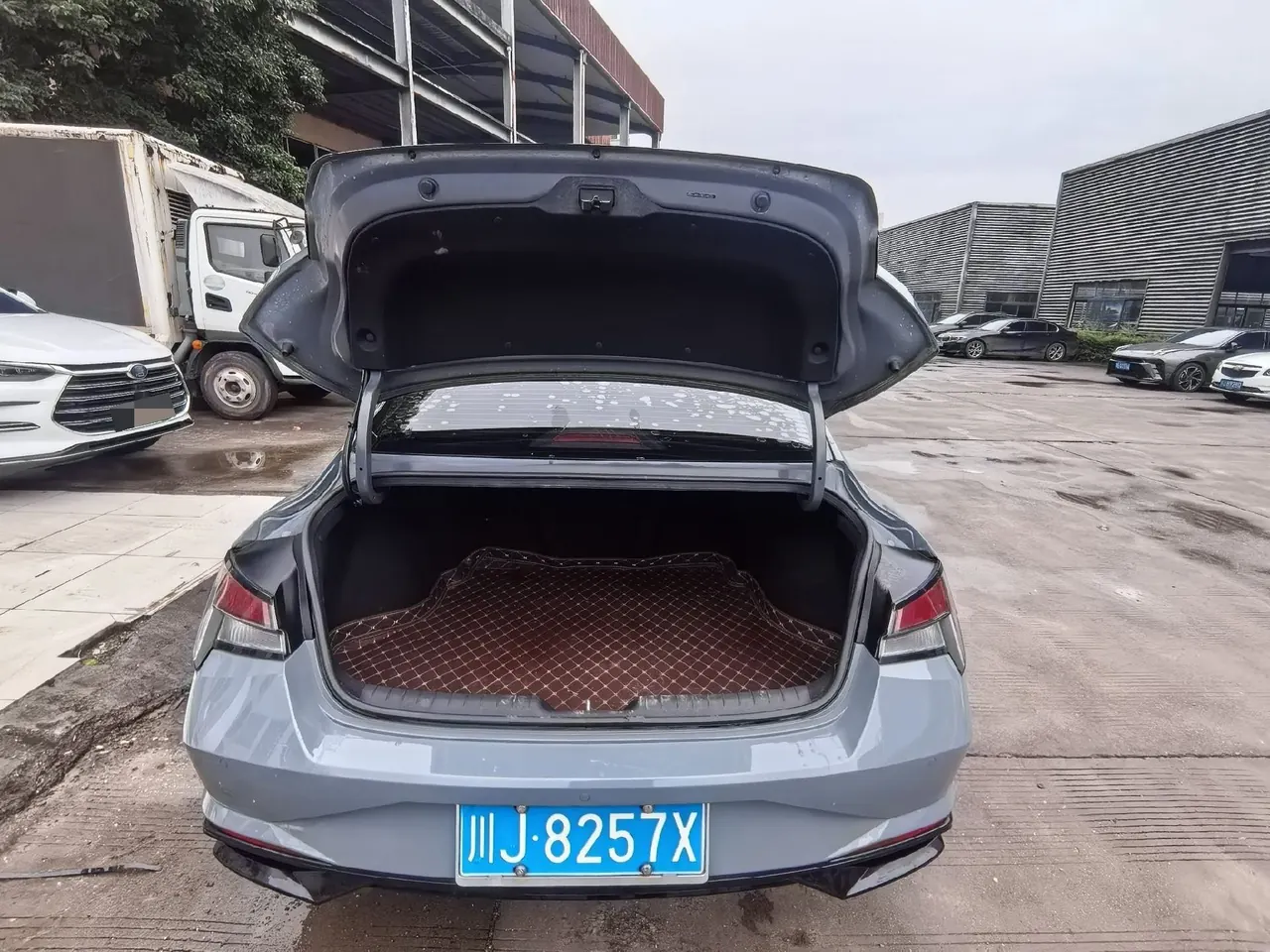 Hyundai 2021 Elantra-sedan 1.5 stepless GLX elite automatic gear 3