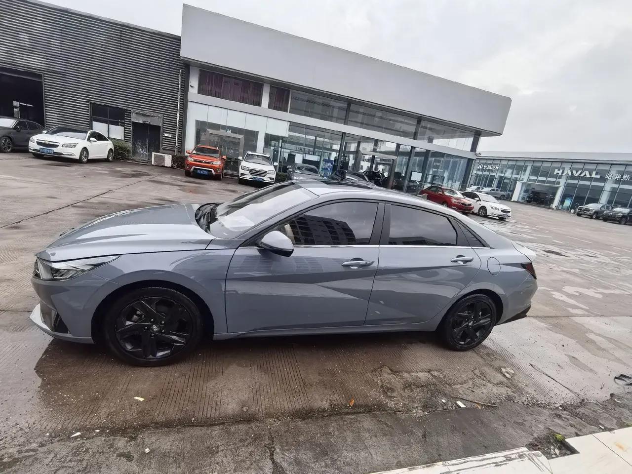 Hyundai 2021 Elantra-sedan 1.5 stepless GLX elite automatic gear 4