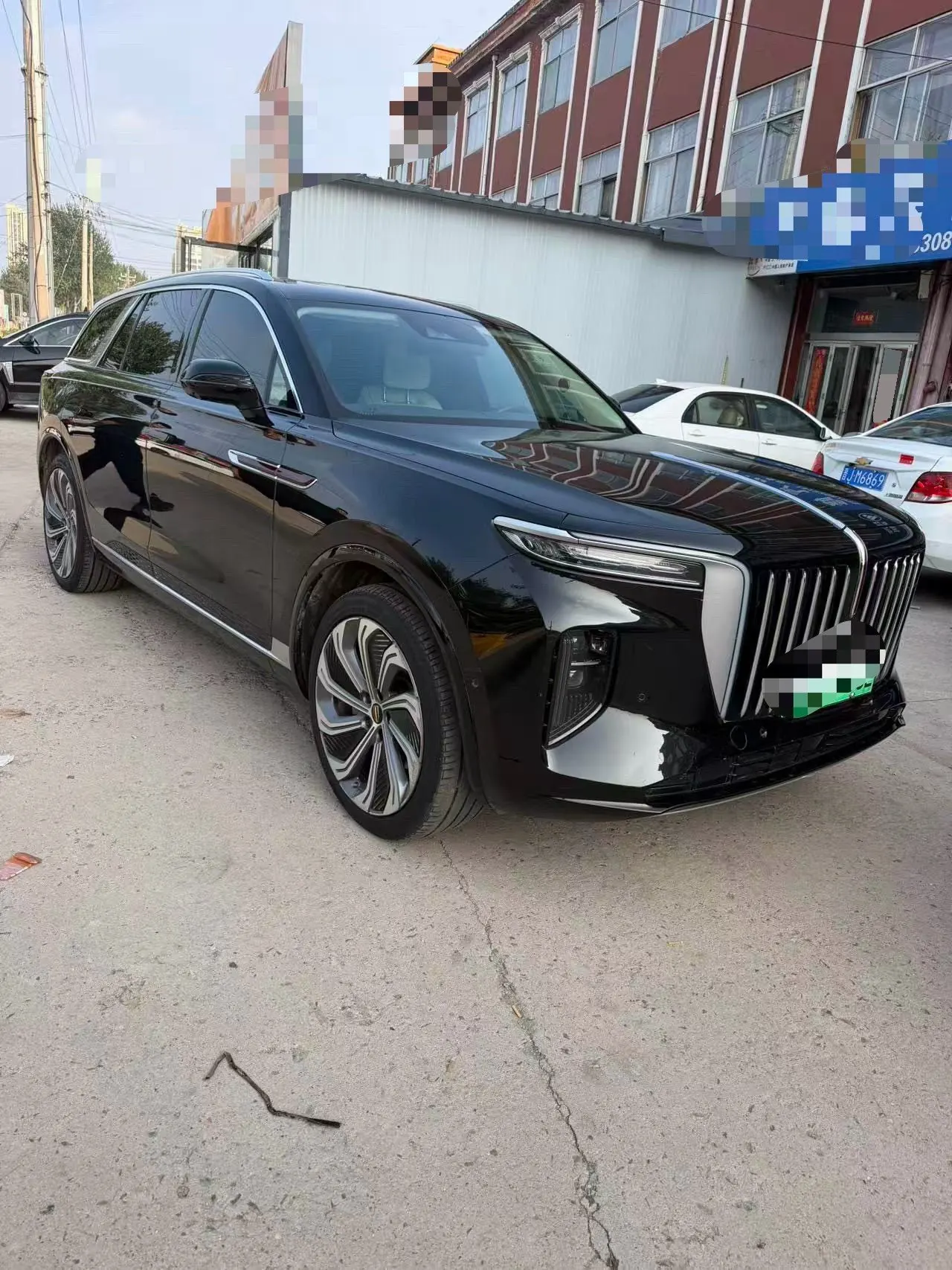 HongQi 2021 E-HS9 flag, collar 4 automatic gear 2