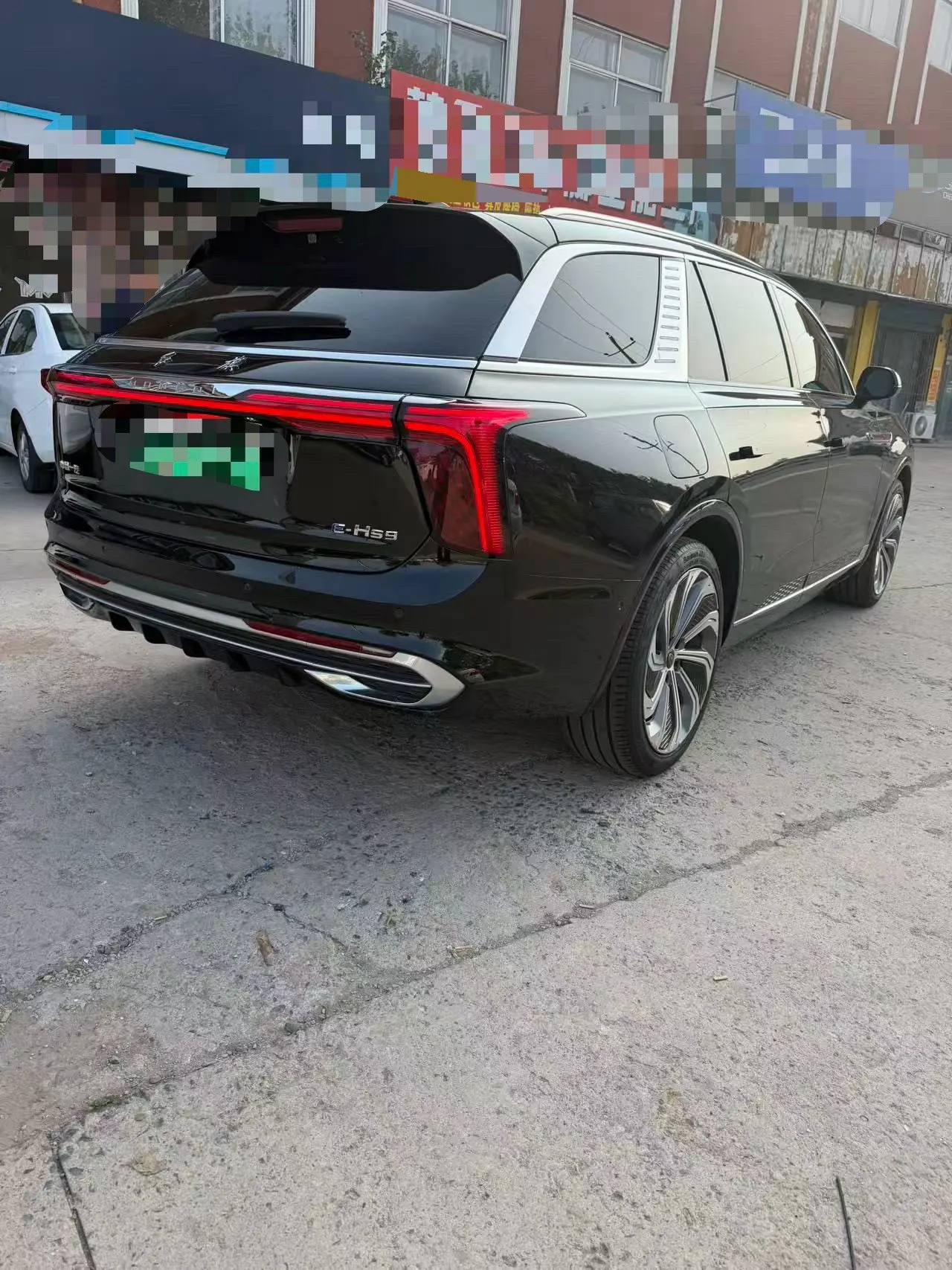 HongQi 2021 E-HS9 flag, collar 4 automatic gear 3
