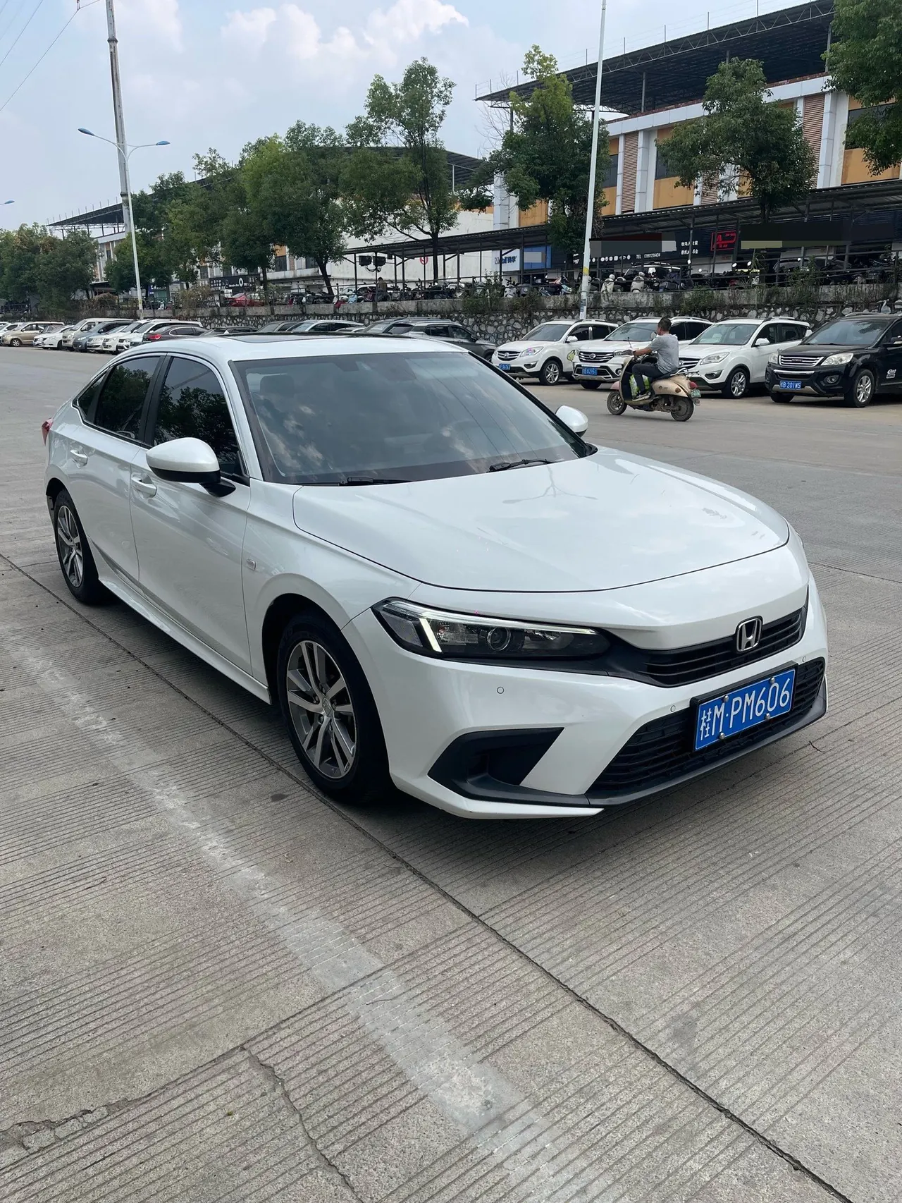 Honda 2022 Civic 1.5T Stepless 180TURBO Shangqing Edition Automatic Gear 8