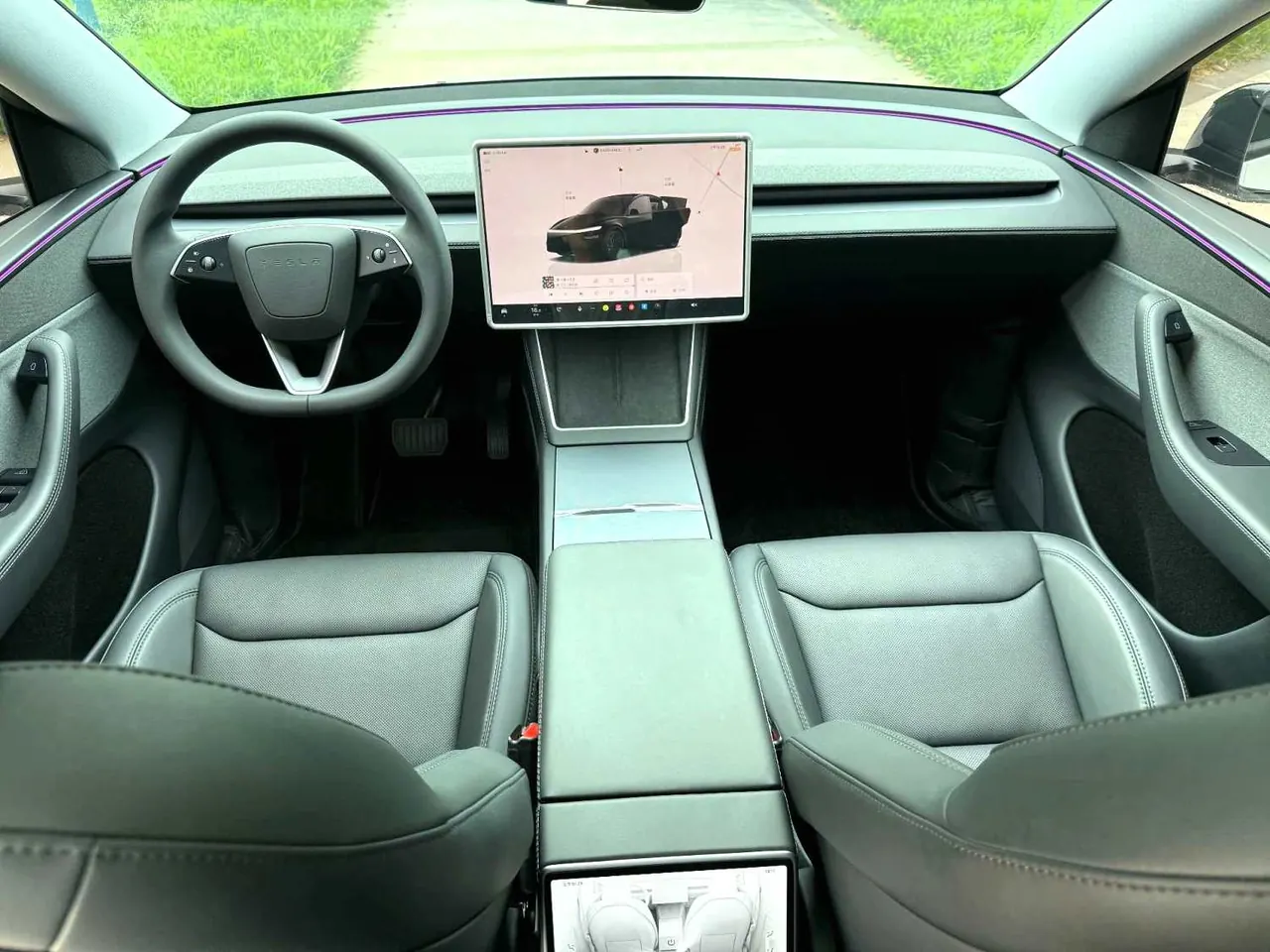 Tesla 2025 Model Y rear-wheel drive version automatic transmission 10