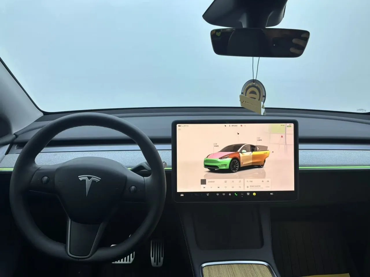Tesla 2024 Model Y rear-wheel drive version automatic transmission 5