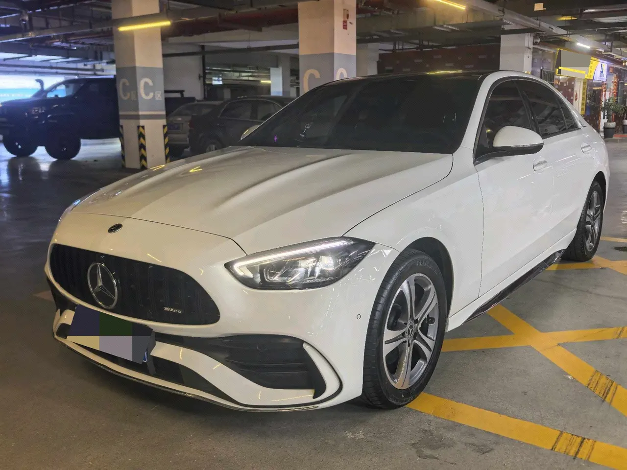 Open image lightbox: Mercedes Benz Class C 2022 C 200 L 48V 1.5T Sports Edition (Modified) Automatic Gear