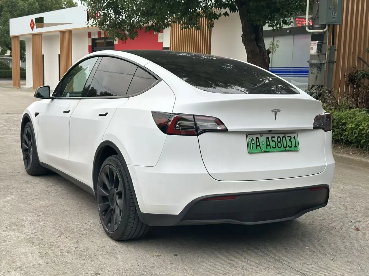 Tesla 2021 Model Y long endurance all-wheel drive version automatic transmission 7