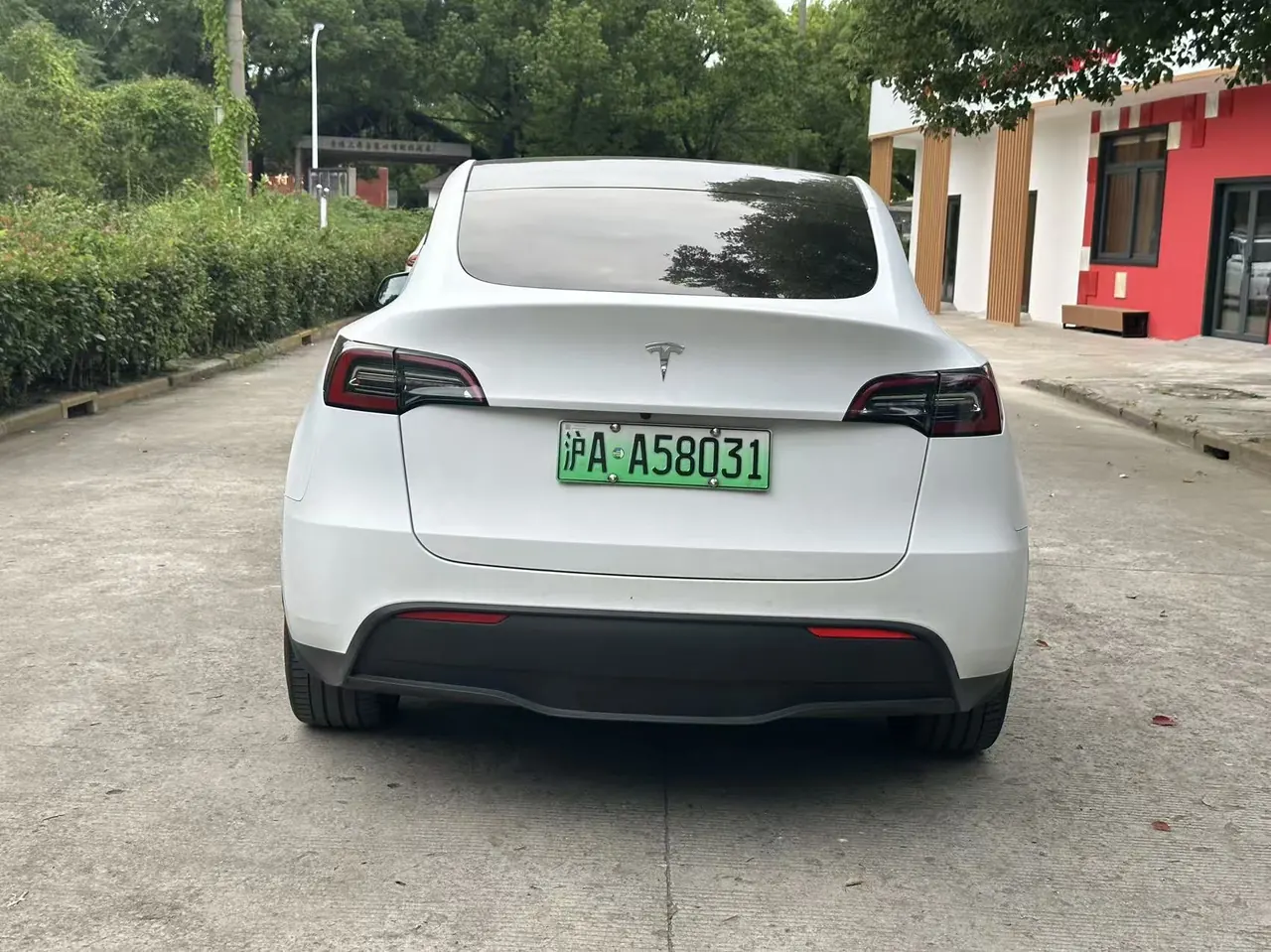 Tesla 2021 Model Y long endurance all-wheel drive version automatic transmission 8