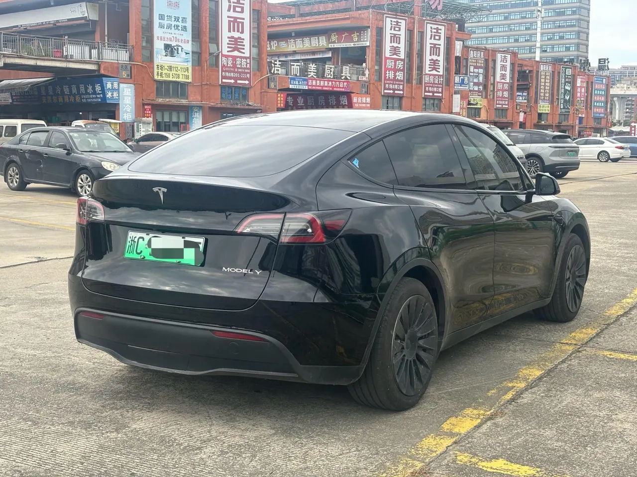 Tesla 2022 Model Y rear-wheel drive version (facelift) automatic gear 9