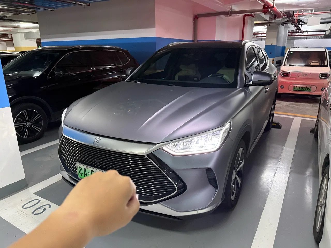 打开图片灯箱:BYD Song PLUS New Energy 2021 Song PLUS DM-i 1.5 Stepless 110KM Flagship Automatic Gear