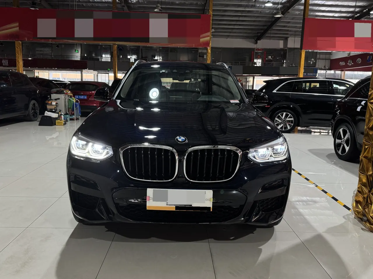 BMW 2021 X3 xDrive28i 2.0T M sports suit (changed) automatic gear 3
