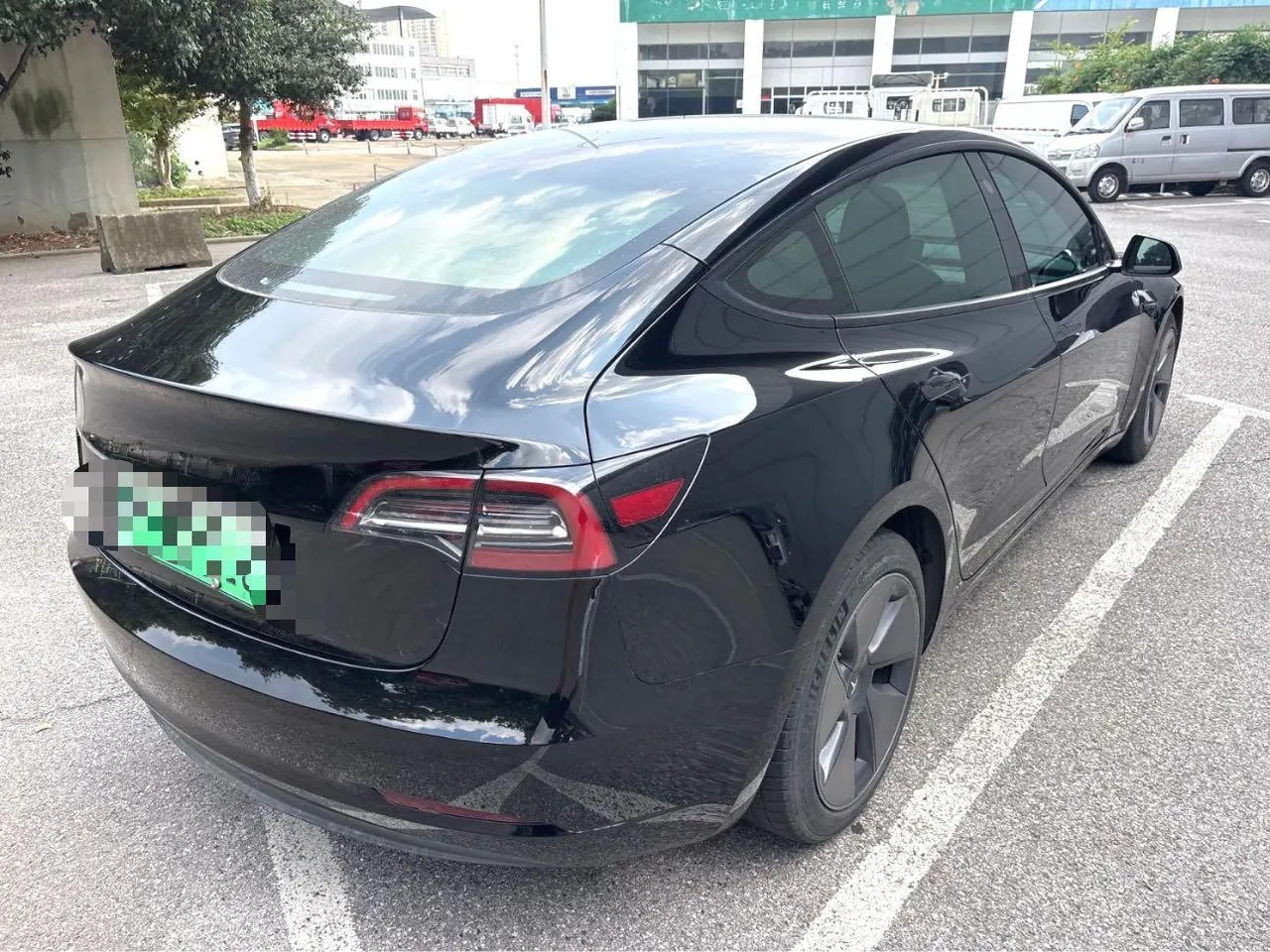 Tesla 2022 Model 3 rear-wheel drive version of automatic transmission 7