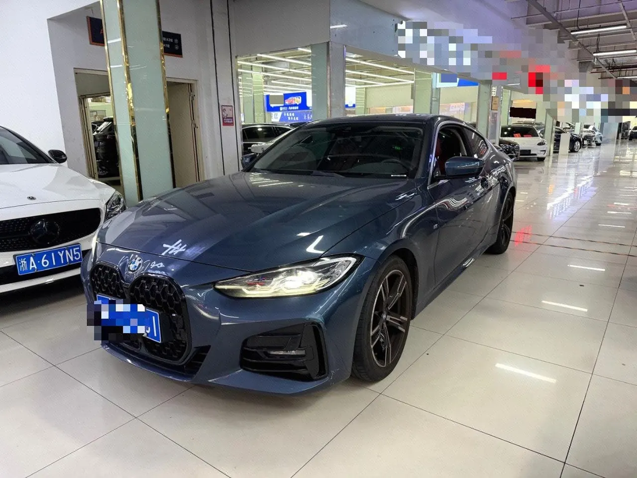 Открыть галерею: BMW 4 Series (Imported) 2022 425i Coupe 2.0T M Sports Suit Automatic Gear