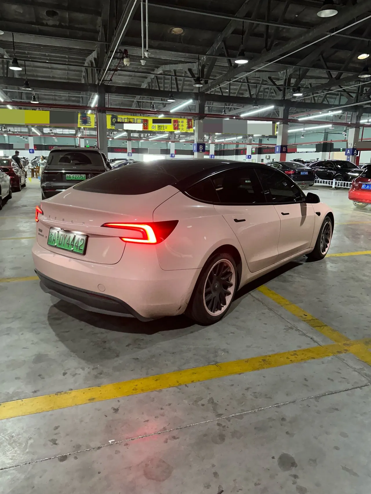 Tesla 2023 Model 3 Rejuvenation Edition Rear Wheel Drive Automatic Transmission 4
