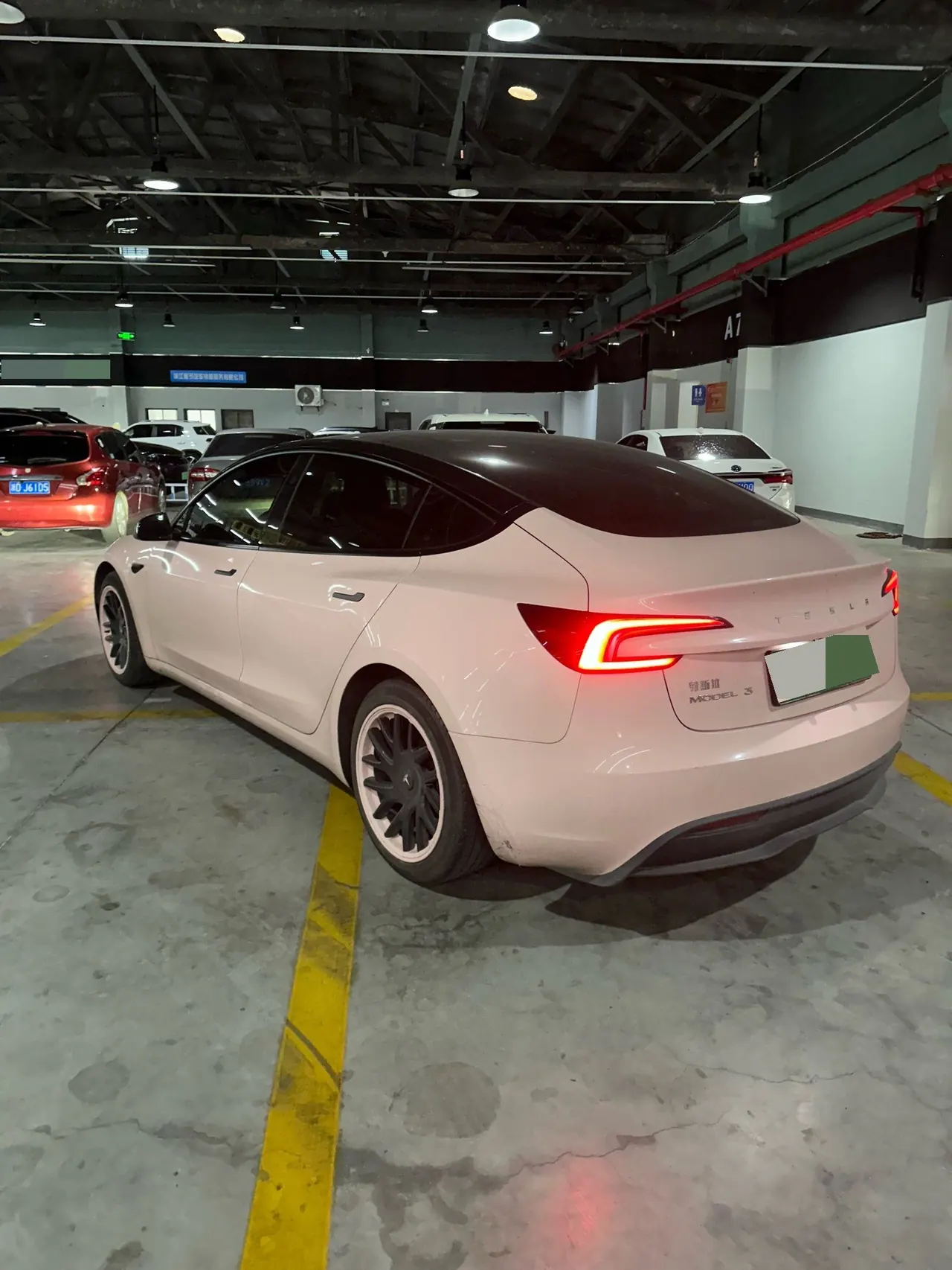 Tesla 2023 Model 3 Rejuvenation Edition Rear Wheel Drive Automatic Transmission 6