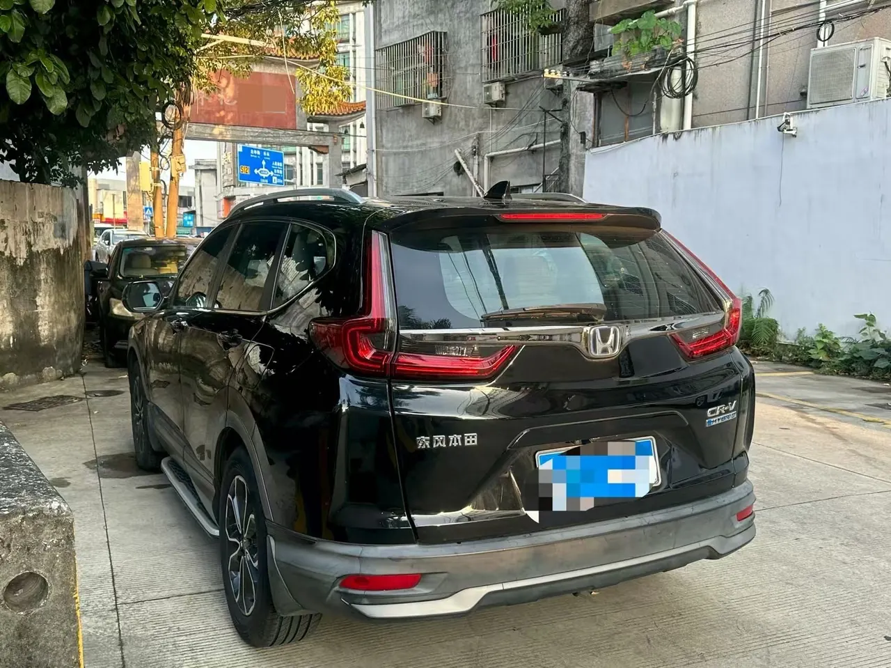 Honda 2021 CR-V hybrid 2.0 stepless two-wheel drive sharp and clean version automatic transmission 5