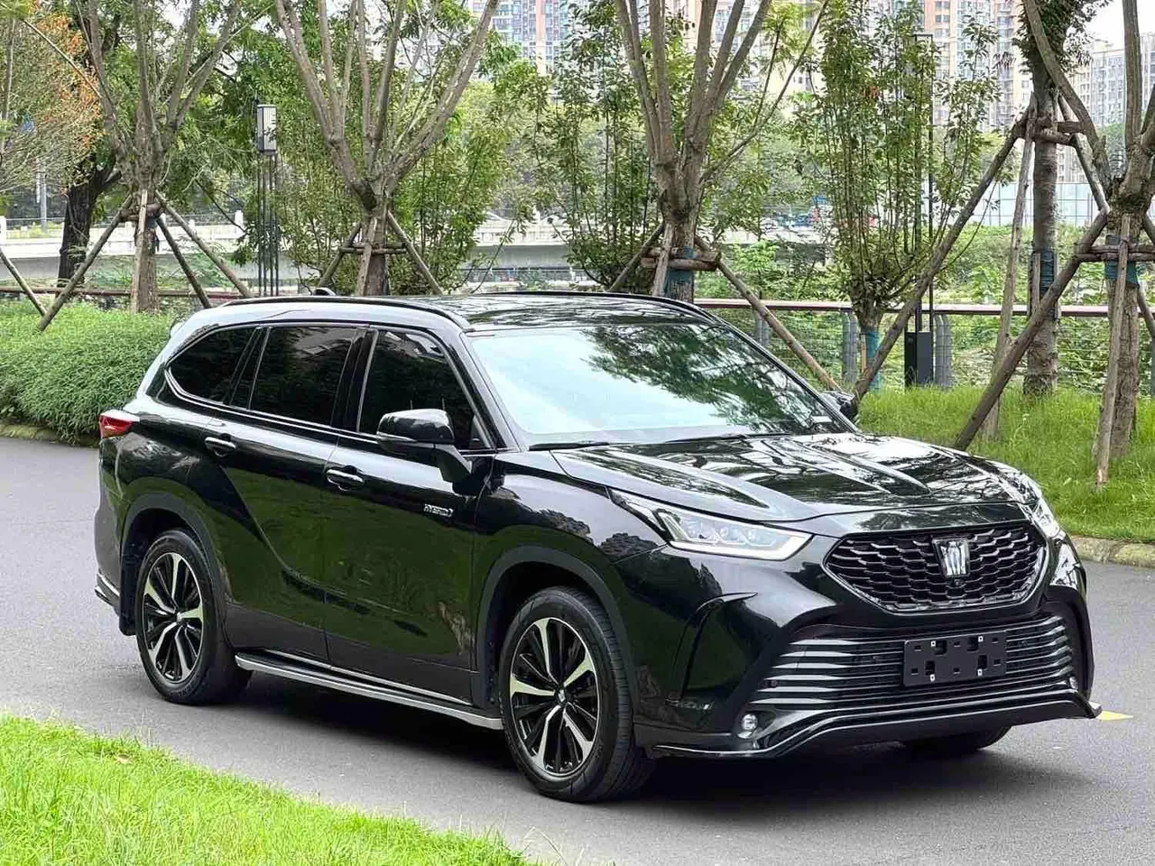 Toyota 2021 Crown Land Release 2.5 Stepless Four-wheel Drive Flagship Automatic Gear 3