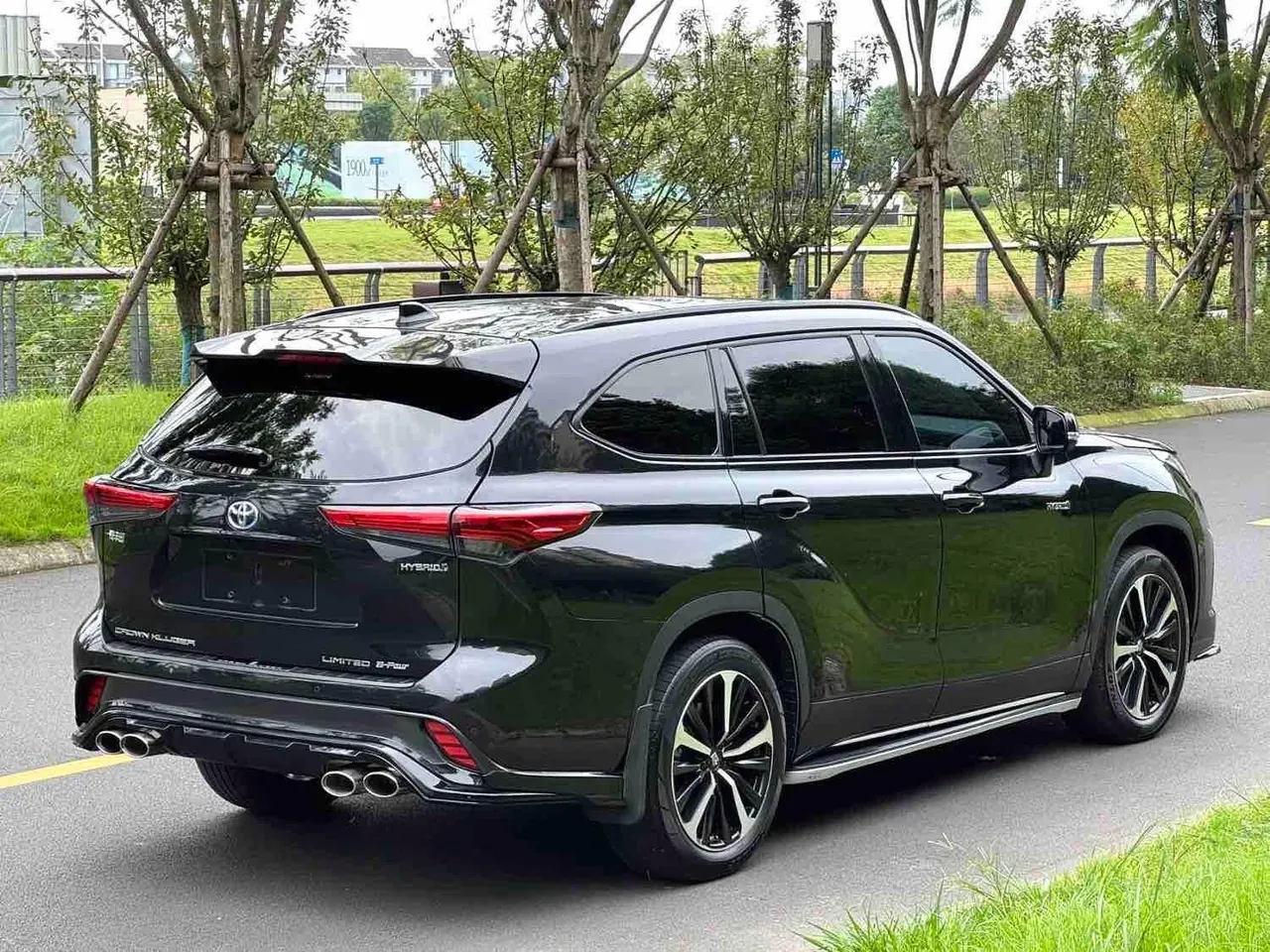 Toyota 2021 Crown Land Release 2.5 Stepless Four-wheel Drive Flagship Automatic Gear 4
