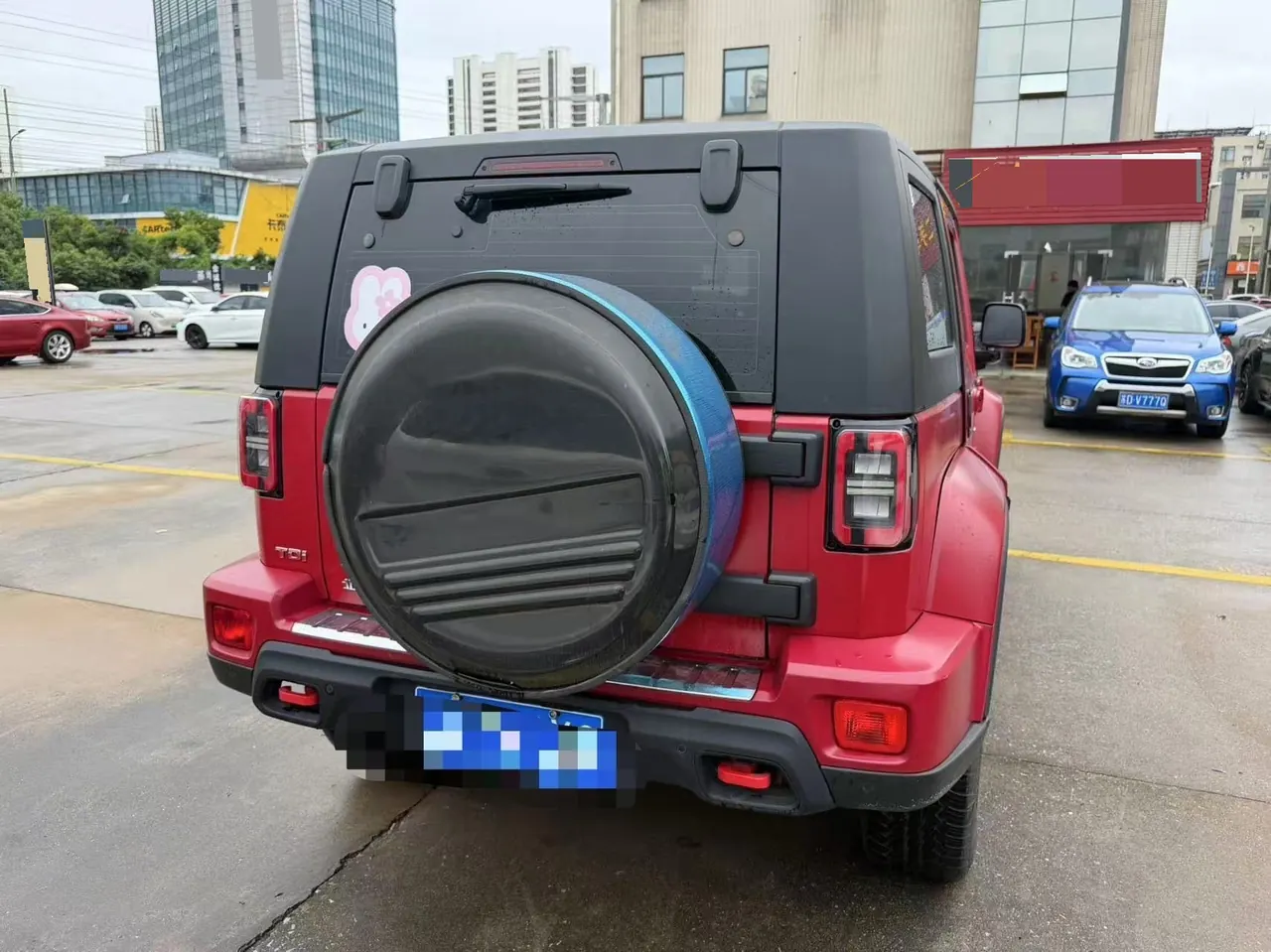 Beijing 2021 BJ40 2.0T four-wheel drive blade hero version chivalrous automatic gear 6
