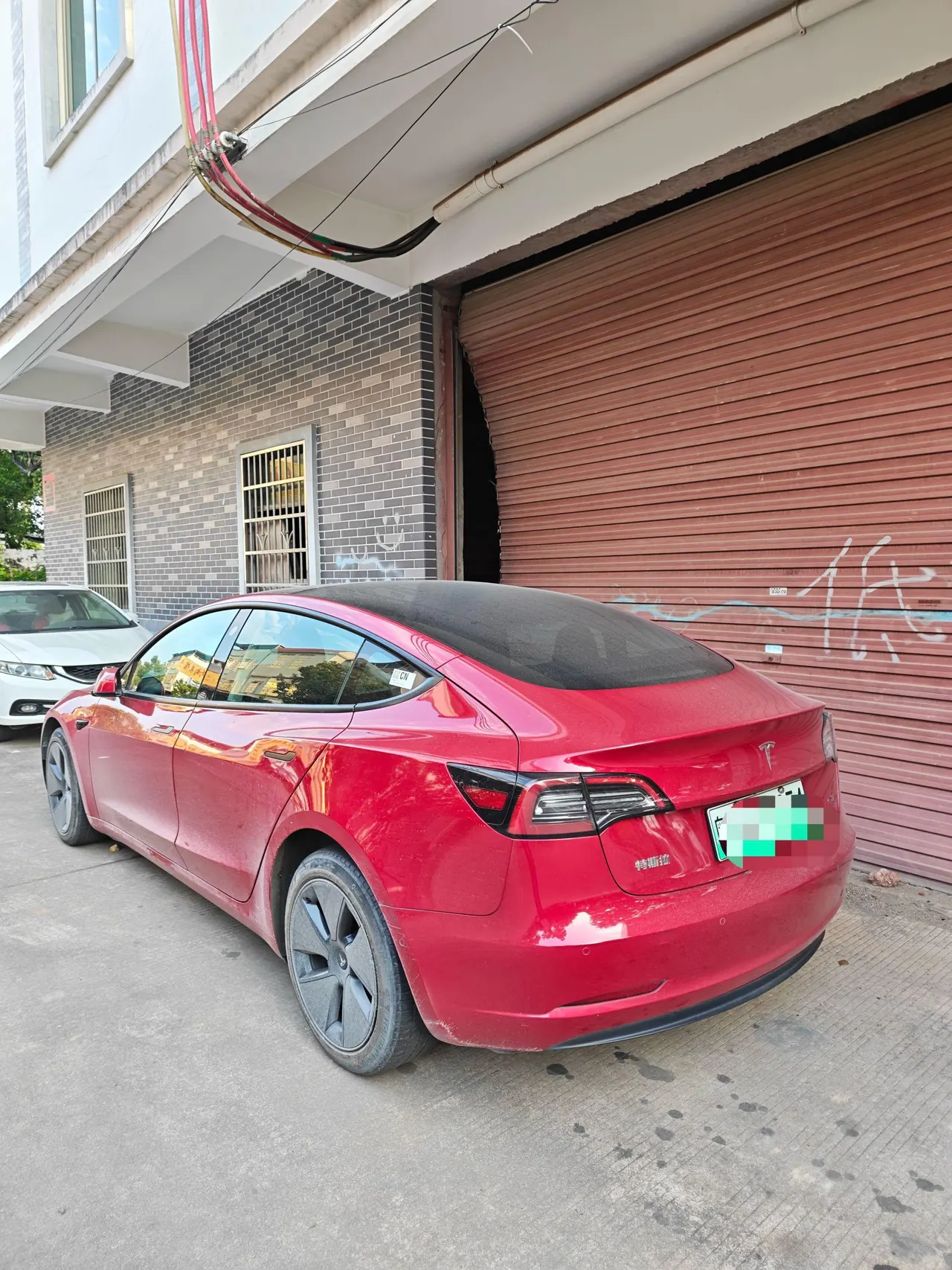Tesla 2022 Model 3 rear-wheel drive version of automatic transmission 2