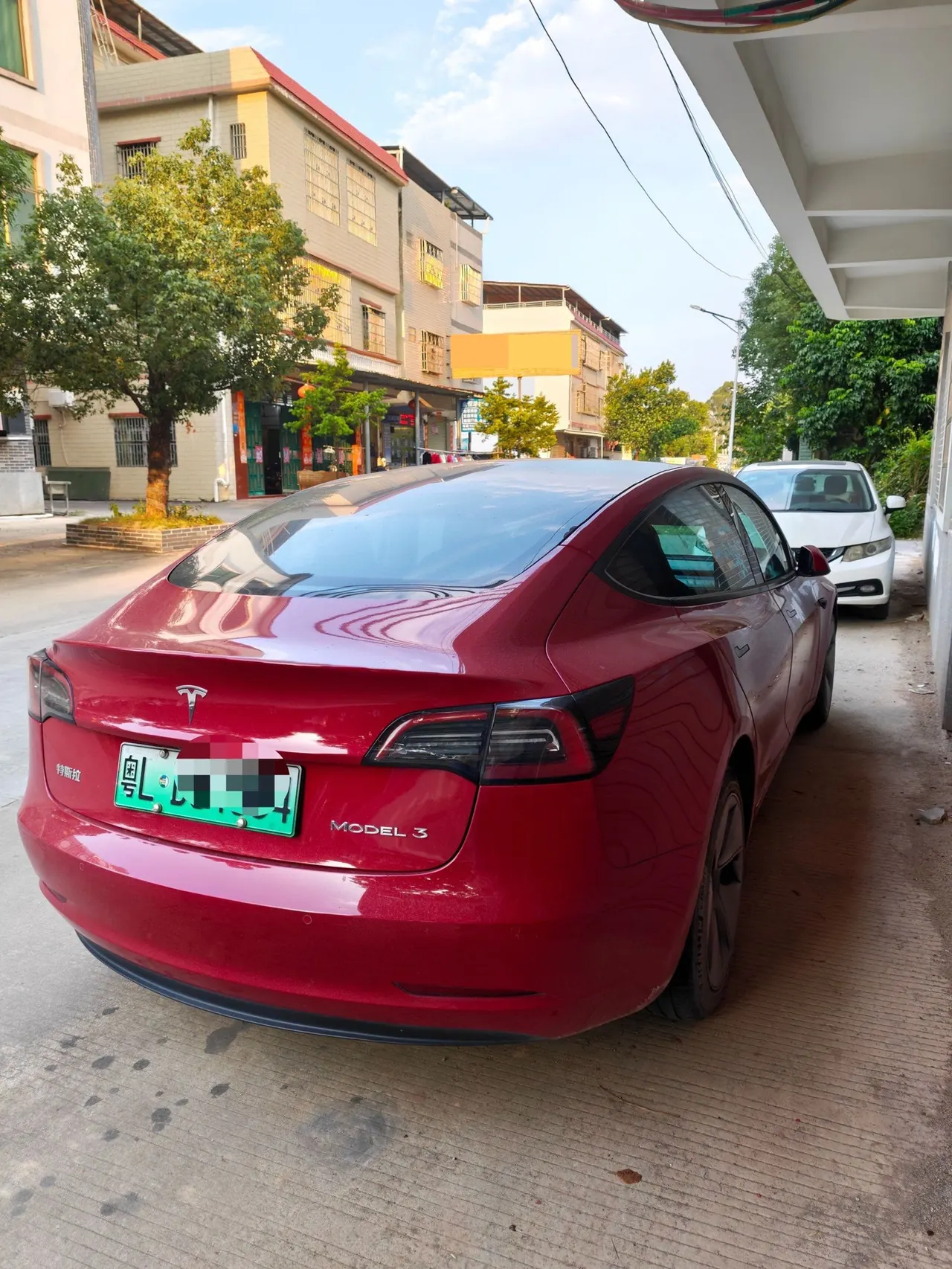 Tesla 2022 Model 3 rear-wheel drive version of automatic transmission 3