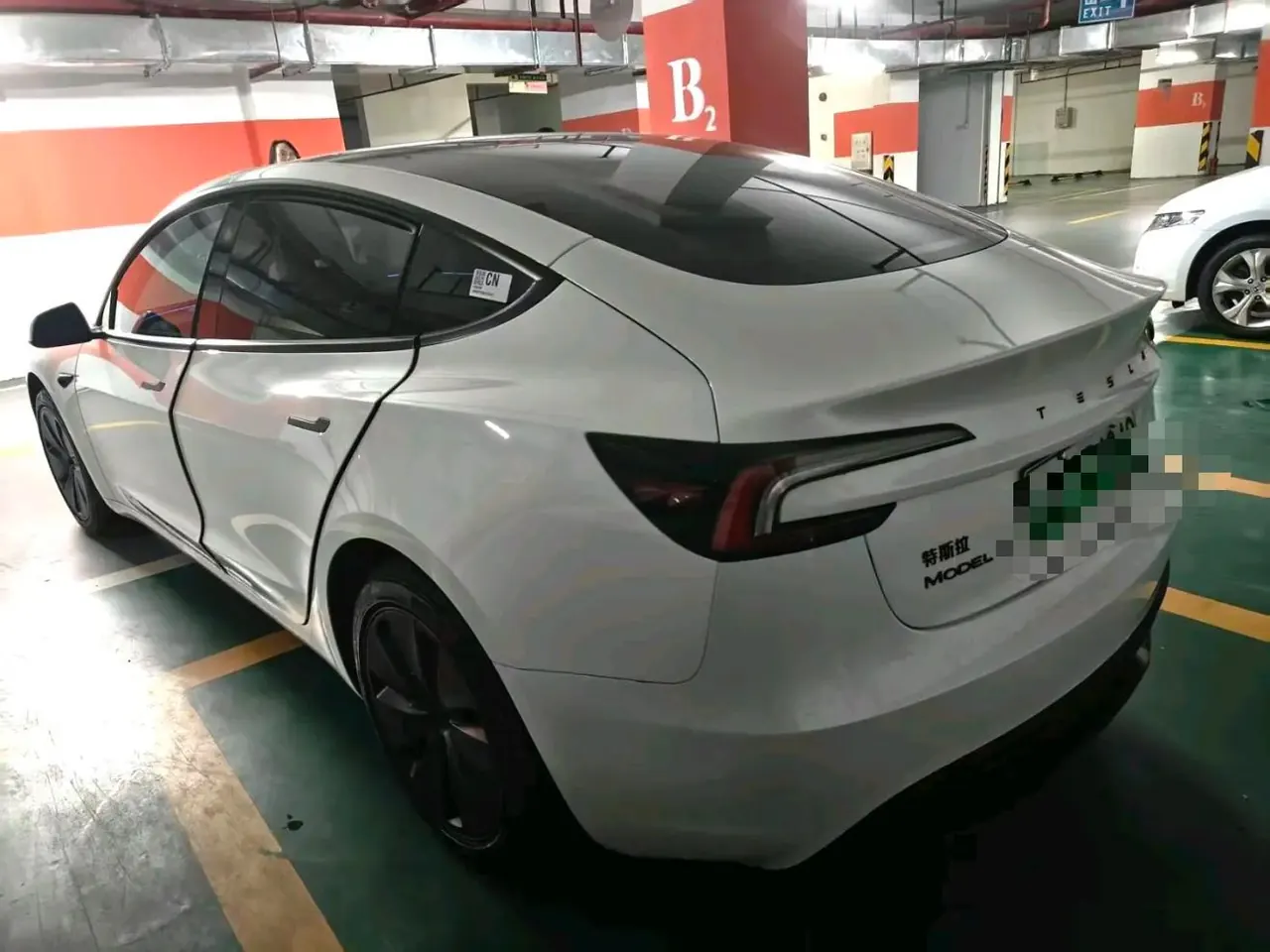 Tesla 2025 Model 3 rear-wheel drive version of automatic transmission 2
