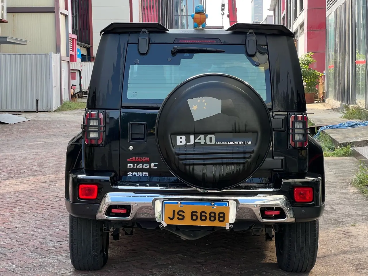 Beijing 2020 BJ40 2.0T 4-wheel drive city hunter version chivalrous automatic gear 5