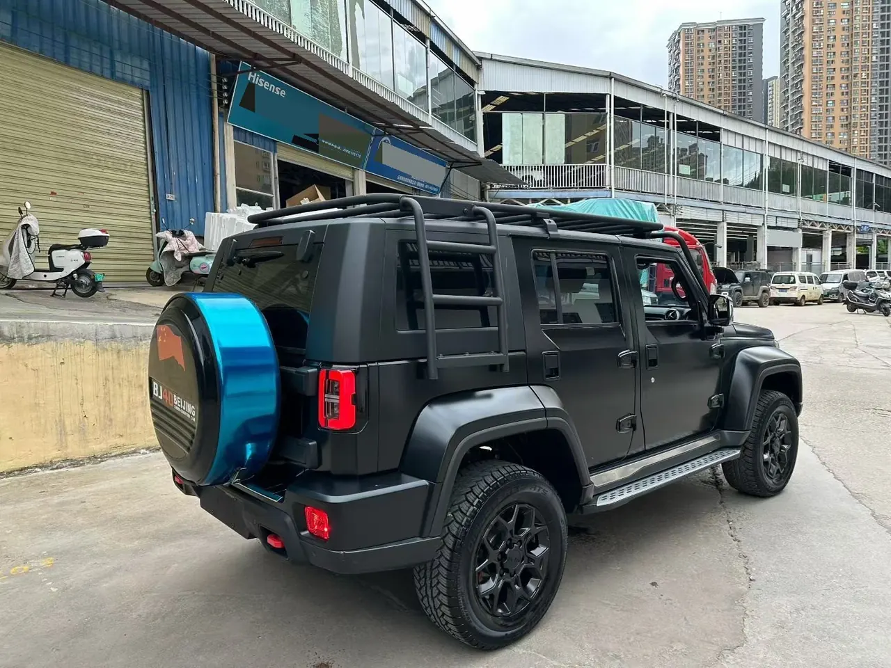 Beijing 2021 BJ40 2.3T Four-wheel Drive Blade Hero Edition Extreme Automatic Gear 4
