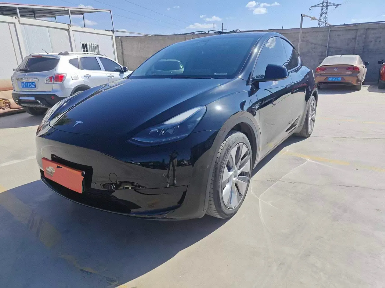 Open image lightbox: Tesla 2022 Model Y rear-wheel drive version (facelift) automatic gear