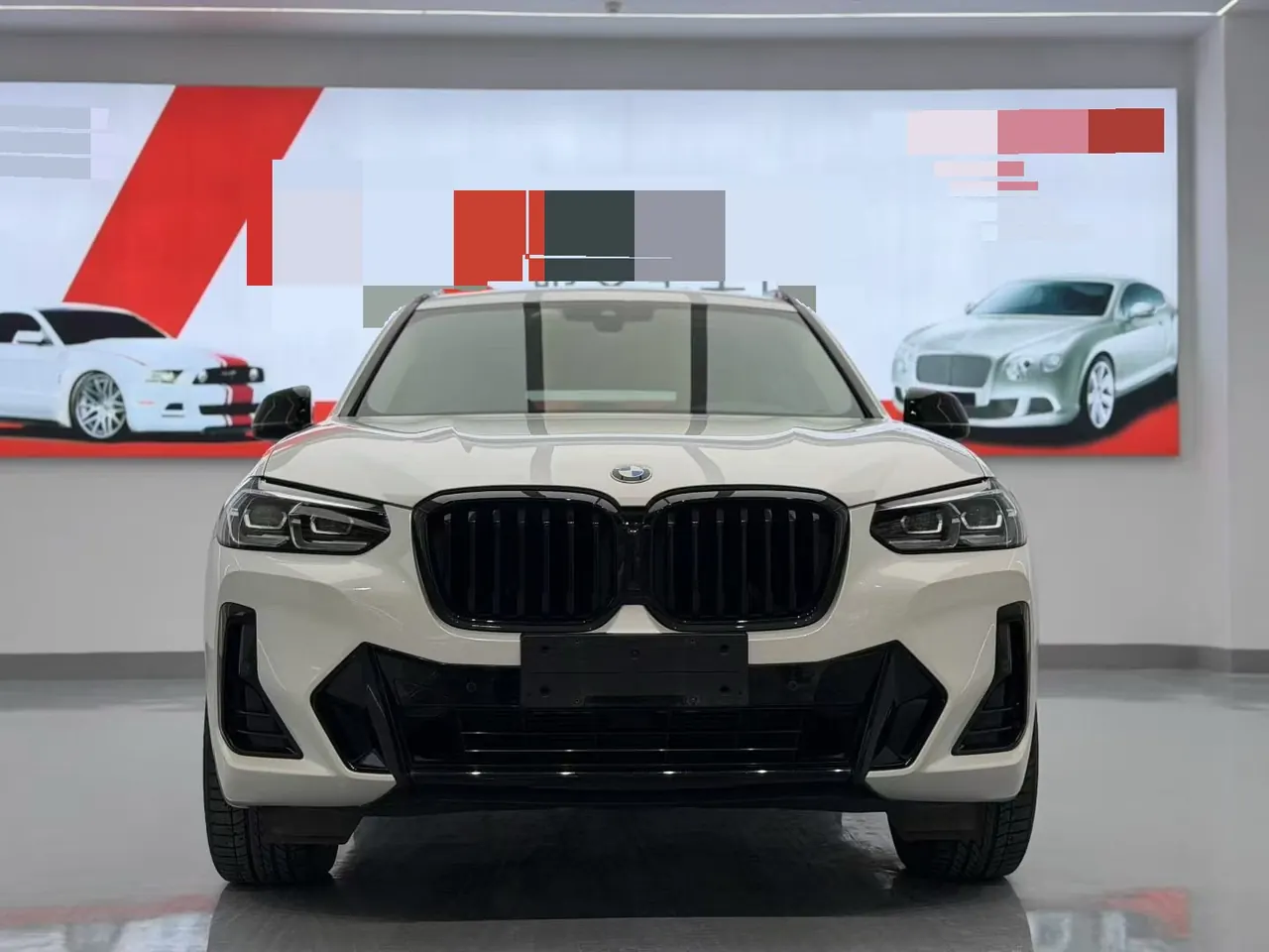 BMW 2022 X3 xDrive30i 2.0T exclusive M obsidian night set (modified 2) automatic gear 2