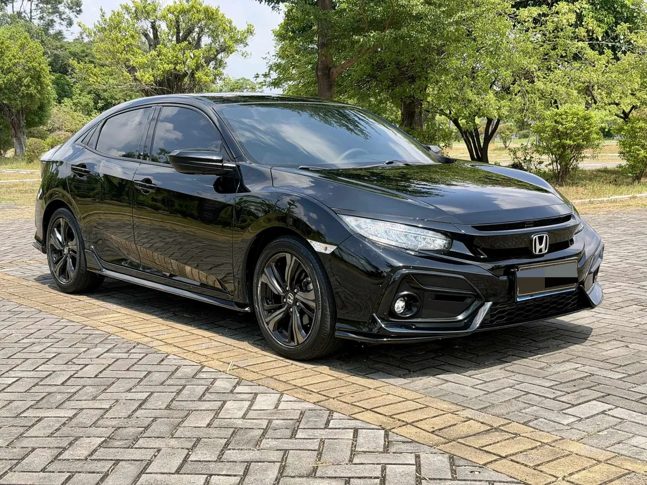 Открыть галерею: Honda 2021 Civic Hatchback 1.5T Stepless 220TURBO Tide Cool Control Automatic Gear