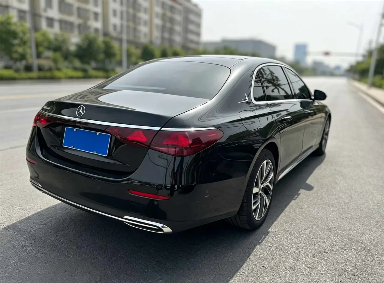 Mercedes Benz E Class 2024 E 300 L 48V 2.0T Fashion Automatic Gear 3