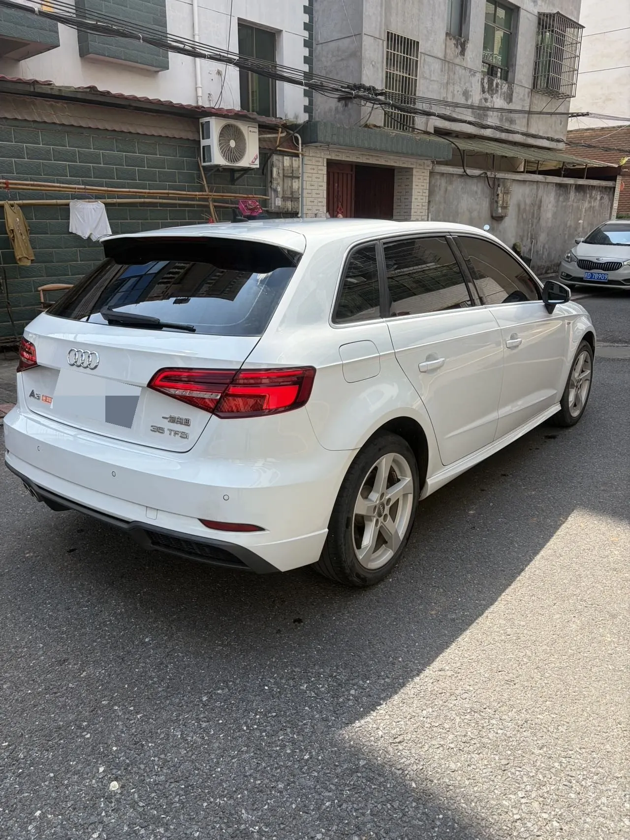 Audi 2020 A3 Sportback 1.4TFSI 35TFSI aggressive (modified) automatic gear 4