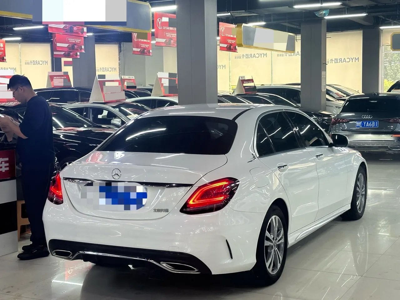 Mercedes Benz Class C 2020 C 200 L 1.5T Dynamic Sports Edition Automatic Gear 8