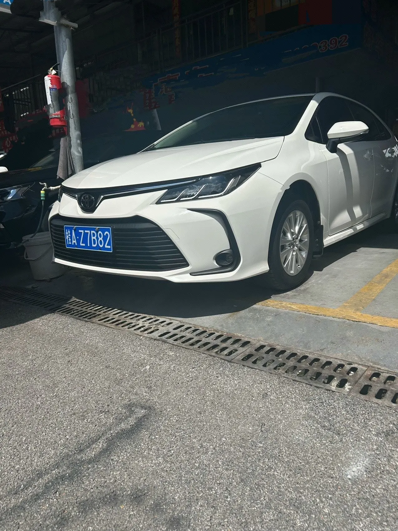 打开图片灯箱：Toyota 2022 corolla 1.2T stepless pioneer PLUS version automatic gear