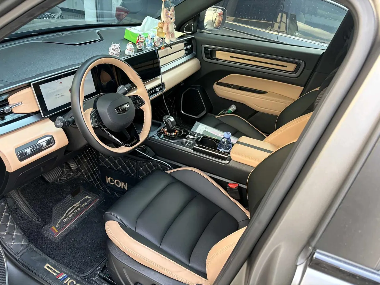 Geely 2023 icon 1.5TD chocolate alcohol version automatic gear 5