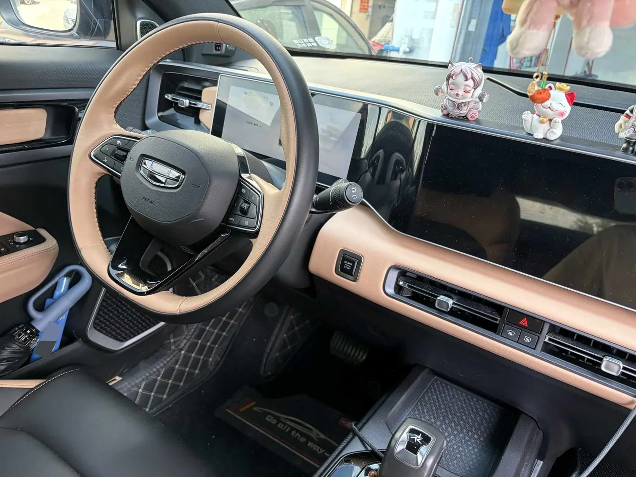 Geely 2023 icon 1.5TD chocolate alcohol version automatic gear 7