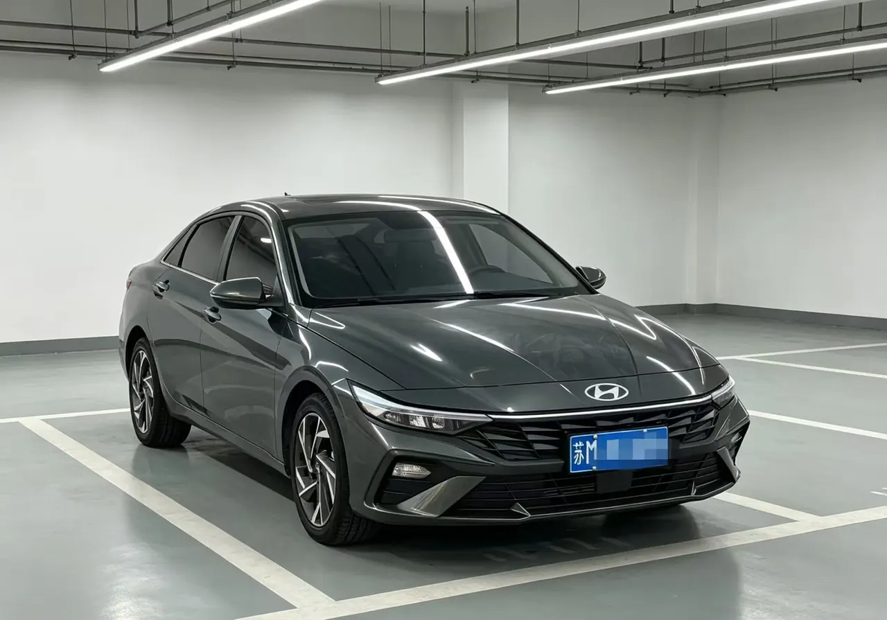 Hyundai 2023 Elantra-sedan 1.5 stepless GLX elite automatic gear 2