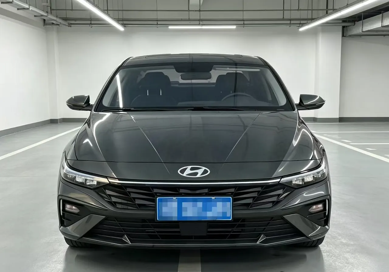 Hyundai 2023 Elantra-sedan 1.5 stepless GLX elite automatic gear 3
