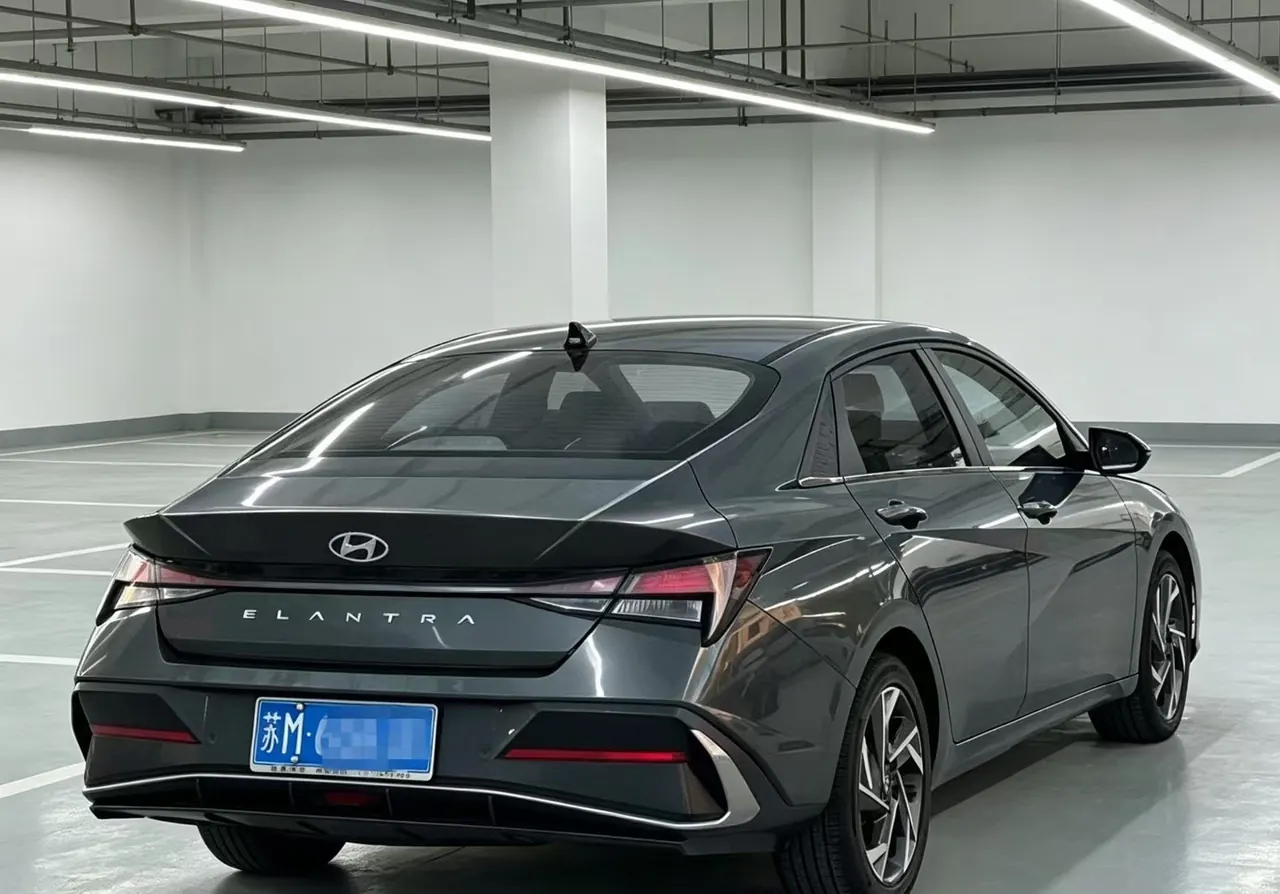 Hyundai 2023 Elantra-sedan 1.5 stepless GLX elite automatic gear 4