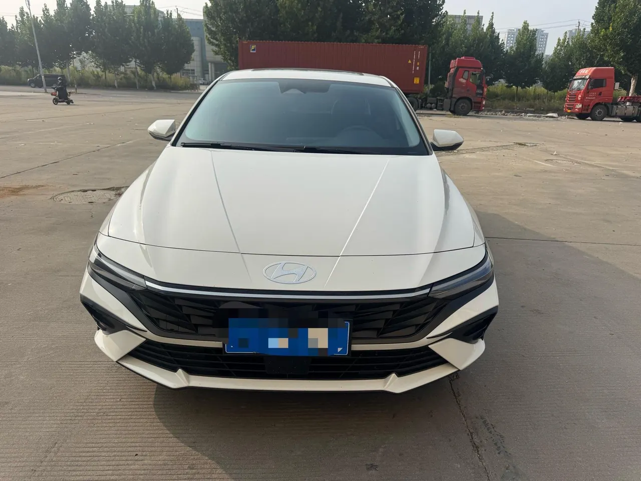 Hyundai 2023 Elantra-sedan 1.5 stepless GLX elite automatic gear 2
