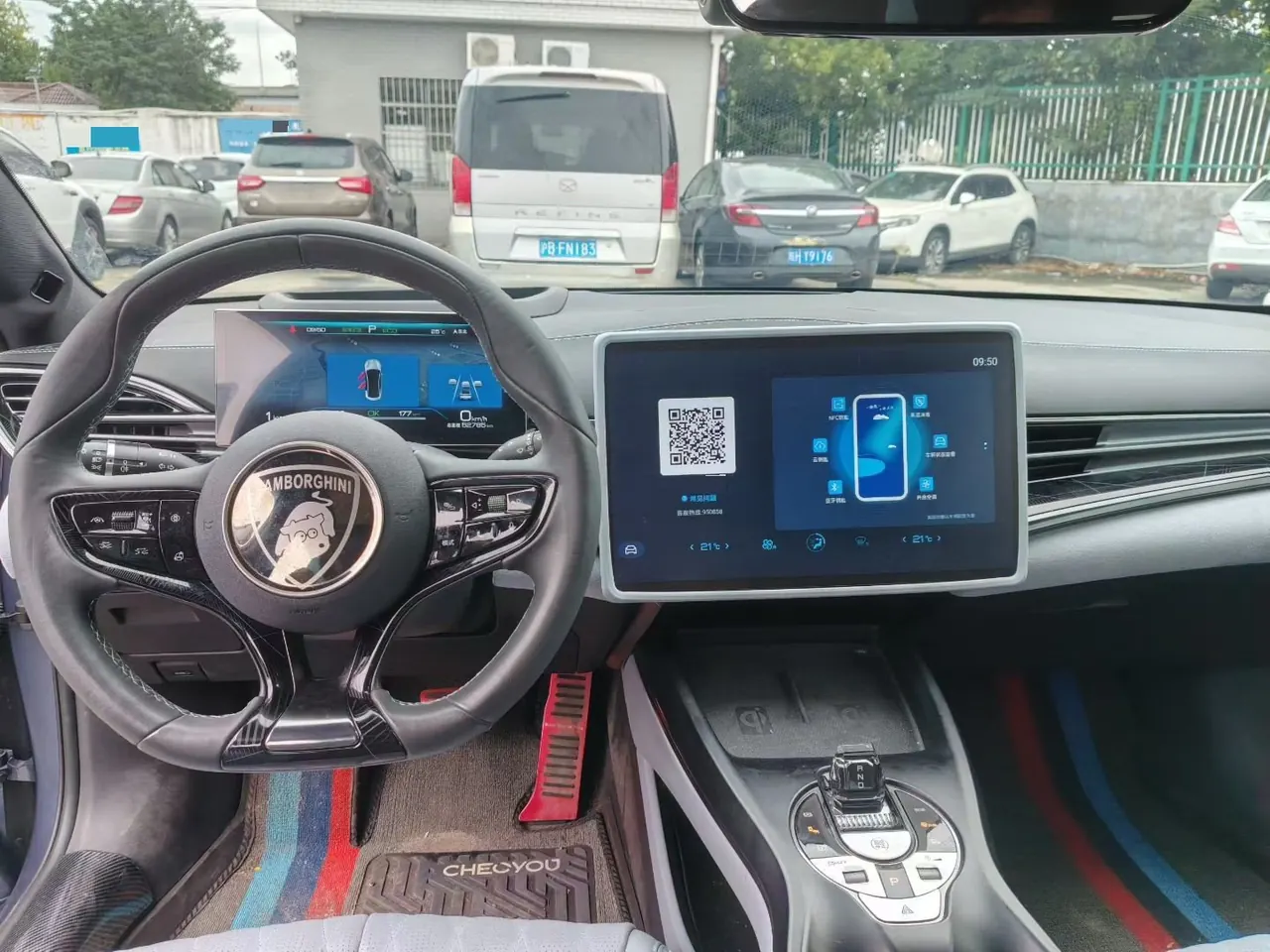 BYD 2022 seals 650km four-wheel drive performance version of automatic gear 6
