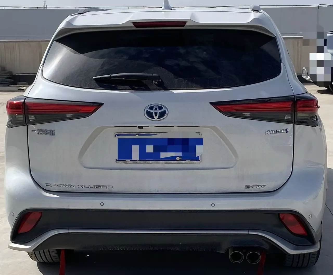 Toyota 2022 Crown Land Release 2.5 Stepless Four-wheel Drive Premium Edition Automatic Gear 5